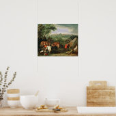 Poster Le siège de Tournai par Louis XIV (Cuisine)