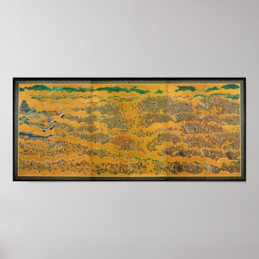 Poster Le siège du château d'Osaka (Devant)