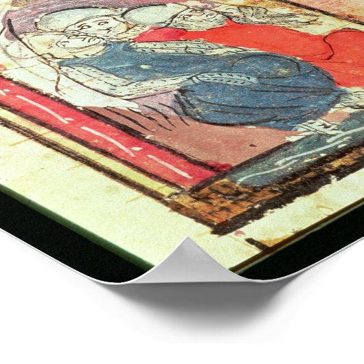 Poster Le siège du château-Gaillard (Coin)