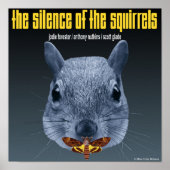 Poster Le silence des écureuils - une parodie (Devant)