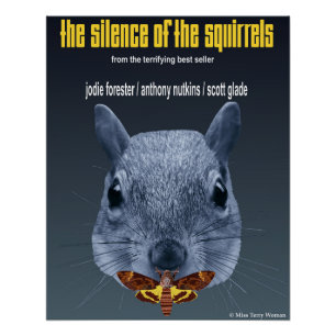 Poster Le silence des écureuils - une parodie