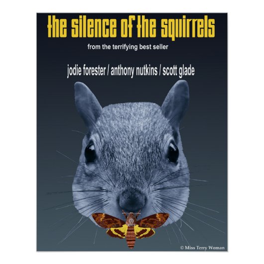 Poster Le silence des écureuils - une parodie (Devant)