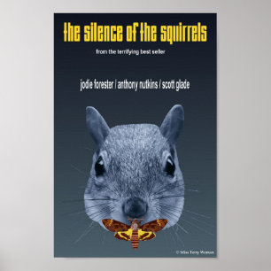 Poster Le silence des écureuils - une parodie