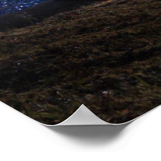 Poster "Le silence n'est pas vide..." Citation d'inspirat (Coin)