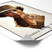 Poster Le silence signifie la sécurité (Coin)