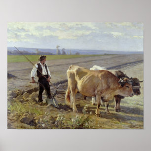 Poster Le sillon, 1897