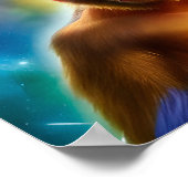 Poster Le singe (deux) (Coin)