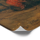 Poster Le singe du peintre (Coin)