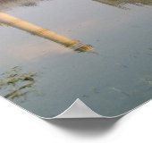 Poster Le site de sépulture du temple Taj Mahal, célèbre (Coin)