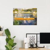 Poster Le Skiff de Pierre-Auguste Renoir - Impressionnist (Bureau à domicile)