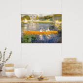 Poster Le Skiff de Pierre-Auguste Renoir - Impressionnist (Cuisine)