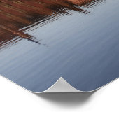 Poster Le skyline de La Haye dans la Pays-Bas (Coin)