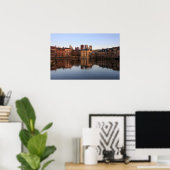 Poster Le skyline de La Haye dans la Pays-Bas (Bureau à domicile)