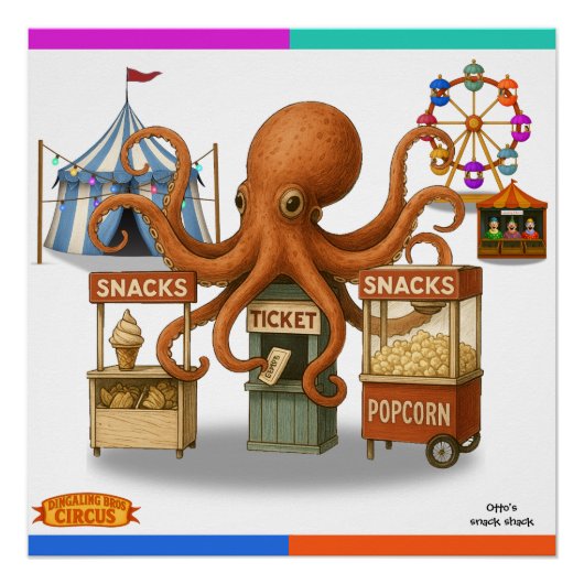 Poster Le snack d'Otto (Devant)