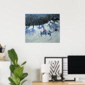 Poster Le Snowman (Bureau à domicile)