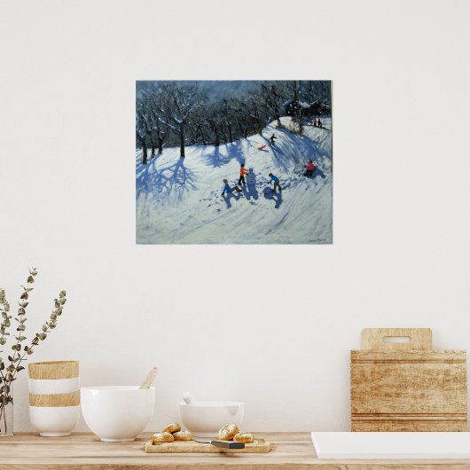 Poster Le Snowman (Cuisine)