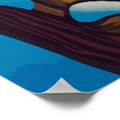 Poster Le Snowman à côté des fêtards (Coin)