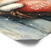 Poster Le Snuggle est un vrai amour de chat douillet (Coin)