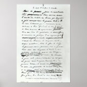 Poster Le Soir d'un Jour de Marche' (Devant)