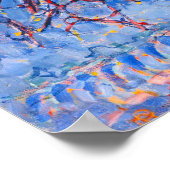 Poster Le Soir, L'Arbre Rouge (Coin)