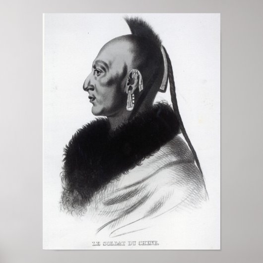 Poster Le Soldat du Chene, chef des Osages (Devant)