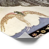 Poster Le soldat sifflé et une horde d'oiseaux sont venus (Coin)