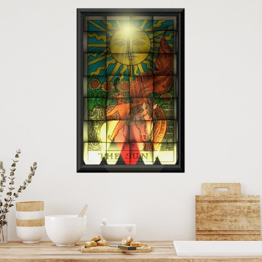 Poster Le soleil (Cuisine)