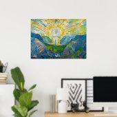 Poster Le Soleil, 1912 par Edvard Munch (Bureau à domicile)