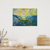 Poster Le Soleil, 1912 par Edvard Munch (Cuisine)