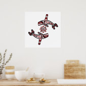 Poster Le soleil de Haida Orca (Cuisine)