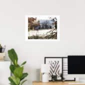 POSTER LE SOLEIL DE L'AUTOMNE (Bureau à domicile)