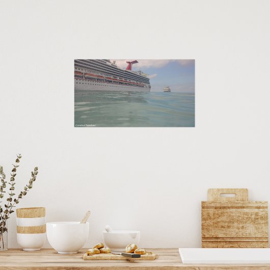 Poster Le soleil du Carnaval (Cuisine)