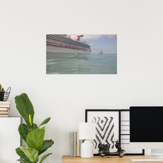 Poster Le soleil du Carnaval (Bureau à domicile)