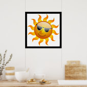 POSTER LE SOLEIL DU COOL (Cuisine)