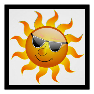 POSTER LE SOLEIL DU COOL