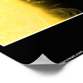 Poster Le Soleil et les Planètes du Système Solaire (Coin)