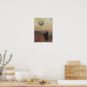 Poster Le Soleil Noir (Redon 1900) (Cuisine)