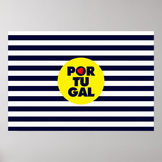 Poster Le soleil portugais (Devant)