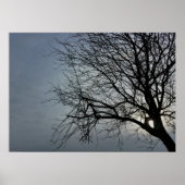 Poster le soleil se cache (Devant)