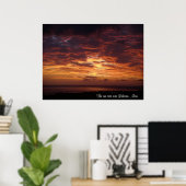 Poster Le Soleil Surplombe Lahaina, Maui (Bureau à domicile)