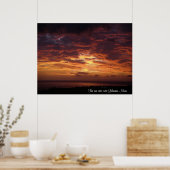 Poster Le Soleil Surplombe Lahaina, Maui (Cuisine)
