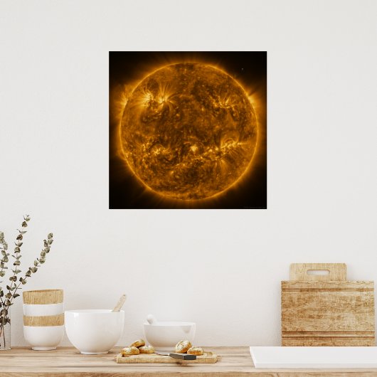 Poster Le Soleil vu par Solar Orbiter (Cuisine)