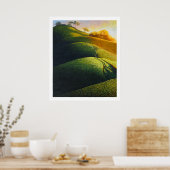 Poster Le sommet du Poly Canyon (Cuisine)