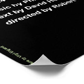 Poster Le son d'une voix (Coin)