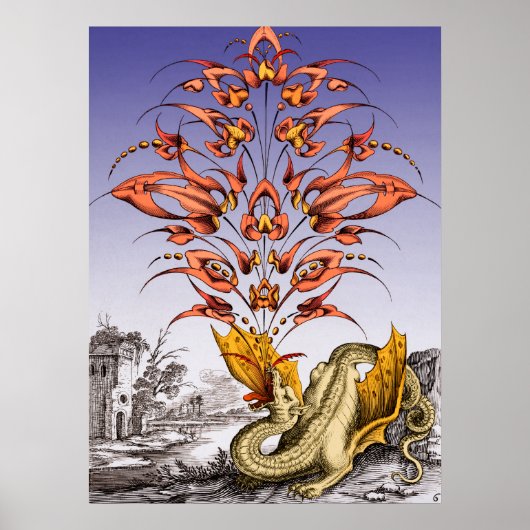 Poster Le souffle du dragon (Devant)