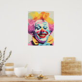 Poster Le sourire clown (Cuisine)