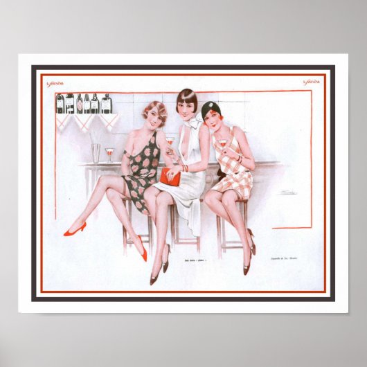 Poster Le Sourire des années 1920 (Devant)