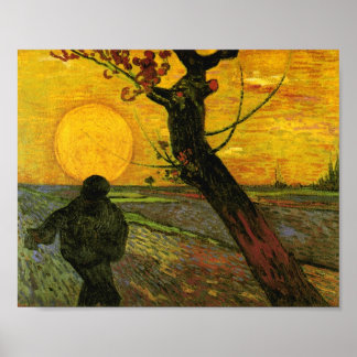 Poster Le Sower (F450) Van Gogh Fine Art