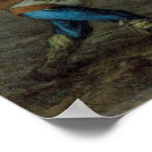 Poster Le Sower, Jean-François Millet (Coin)