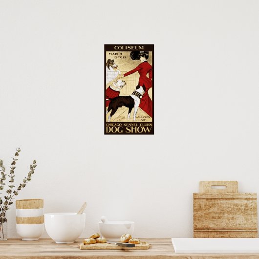 Poster Le spectacle du chien (Cuisine)